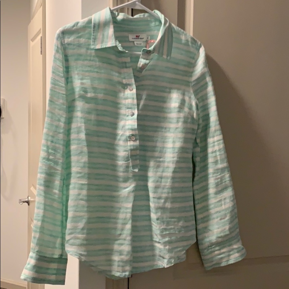 VINEYARD VINES 1/4 Button down